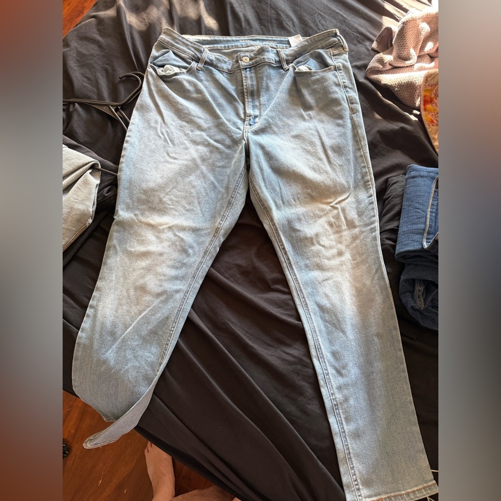 Old Navy Light Blue Skinny Pants